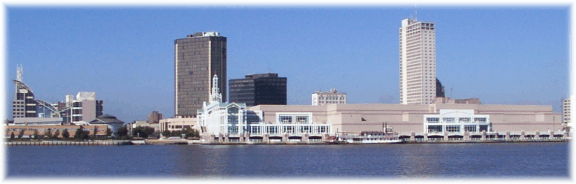 Skyline of Downtown Mobile